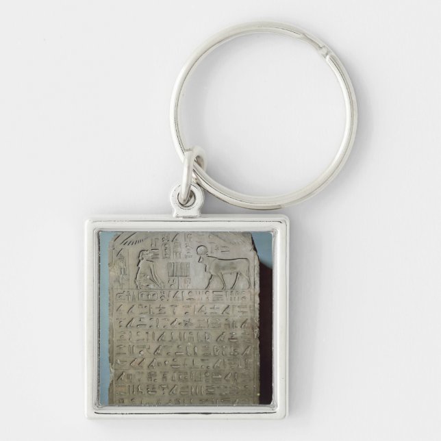 Llavero Stela que conmemora el entierro de los Apis (Frente)