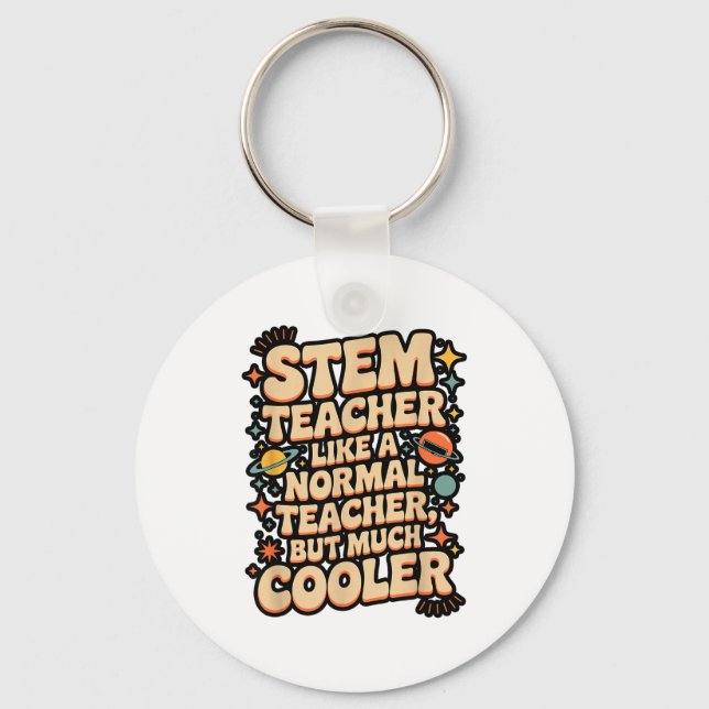 Llavero Stem Teacher Definition Funny Science Math Tech Te (Anverso)