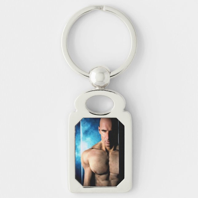 Llavero Step Out metal keychain (Anverso)