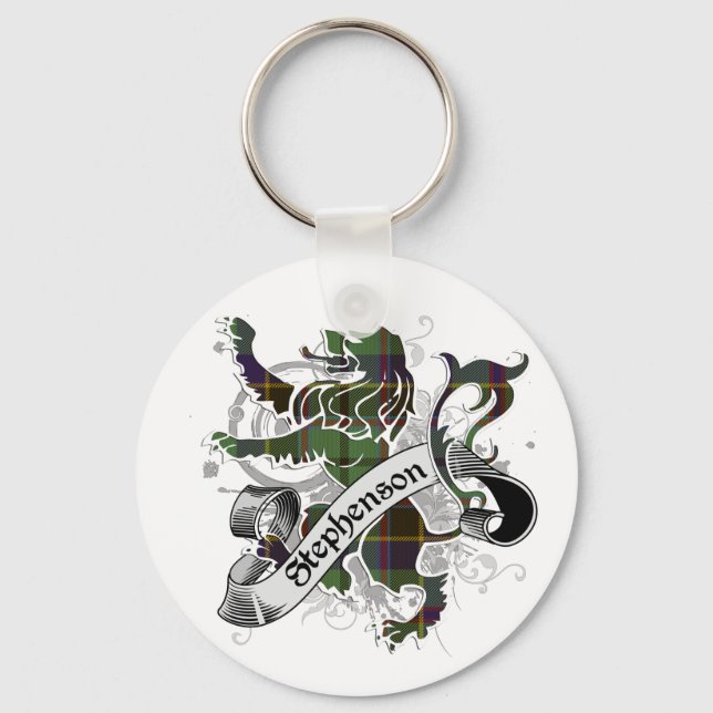 Llavero Stephenson Tartan Lion (Anverso)