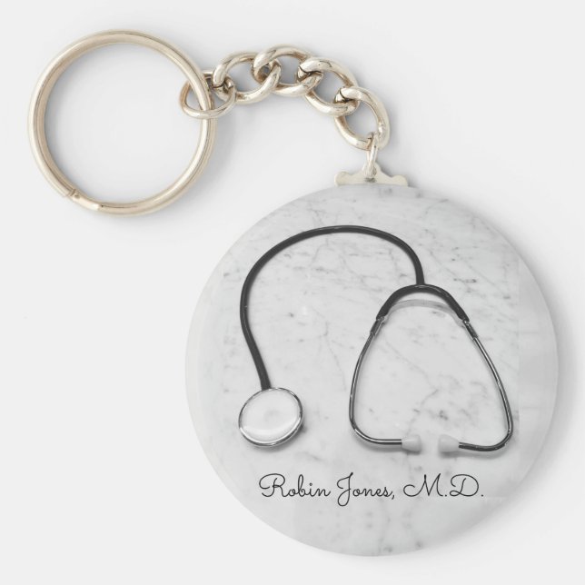 Llavero Stethoscope Doctos Enfermeras Hospitales 4Ann (Frente)