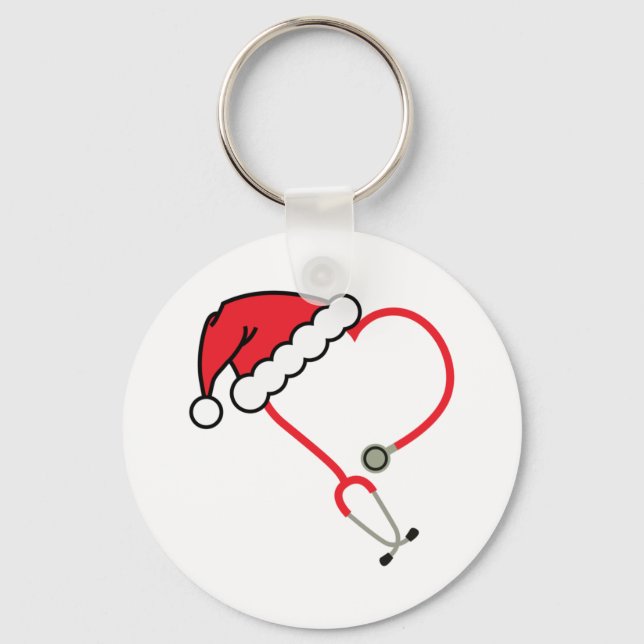 Llavero Stethoscope Santa Premium Scoop (Anverso)