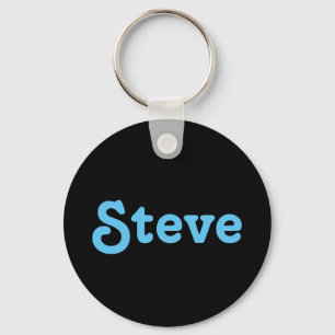 Llavero Steve de la cadena de claves