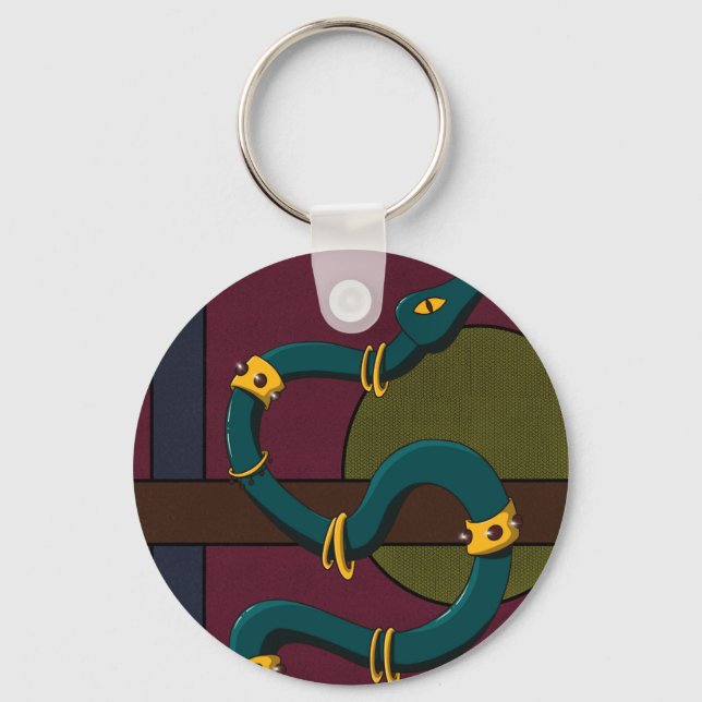 Llavero Sticker Carré Snake (Anverso)