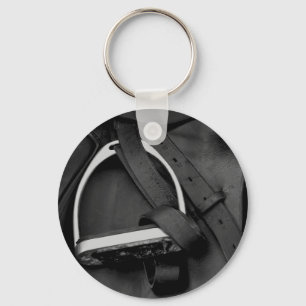Llavero Stirrup brillante