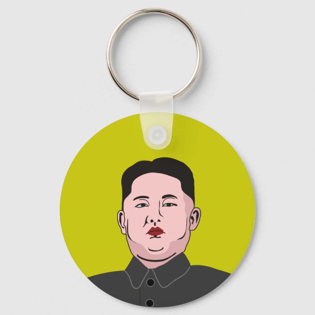 Llavero Stolid Kim Jong-un (Anverso)