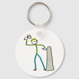 Llavero Stonemason Stickman
