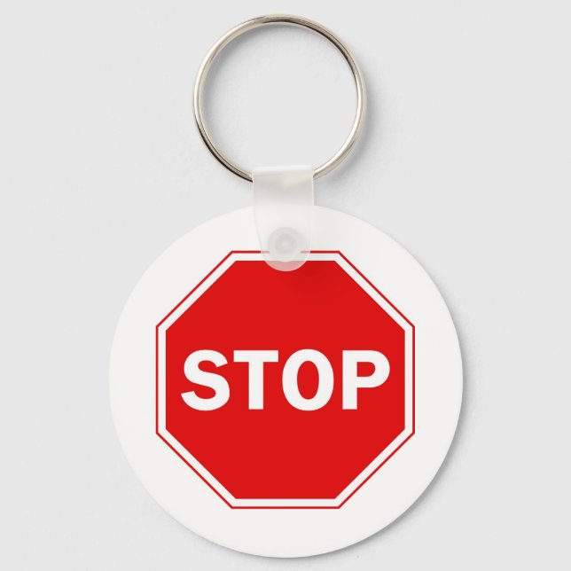 Llavero Stop Sign (Anverso)