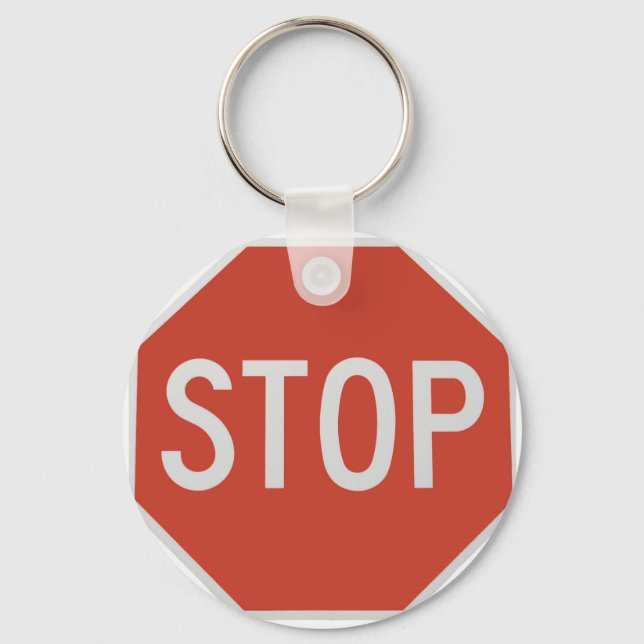Llavero Stop sign (Anverso)