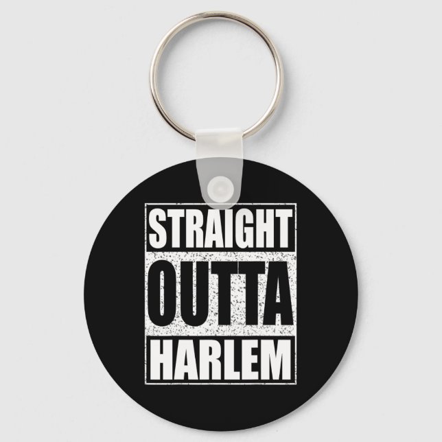 Llavero Straight Outta Harlem (Anverso)