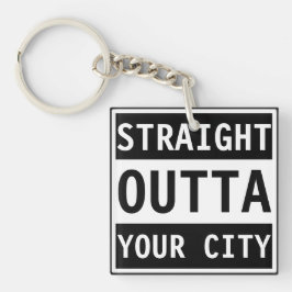 Llavero Straight Outta Your City
