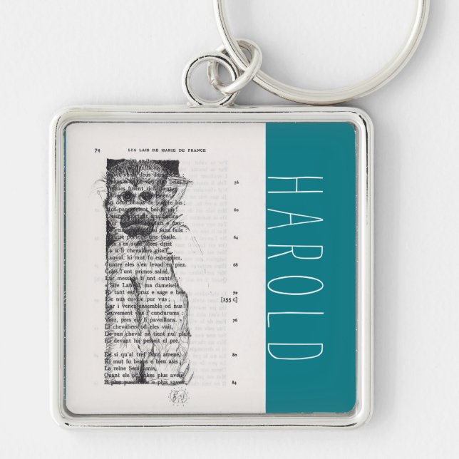 Llavero Strange Drawing for Monkey Year 2016 Personalized (Frente)