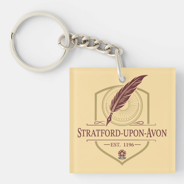 Llavero Stratford-upon-Avon Inglaterra (Frente)