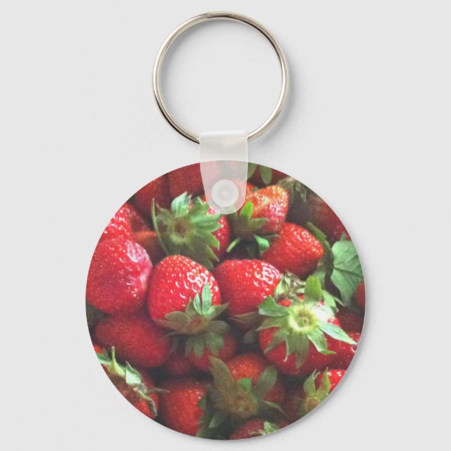 Llavero Strawberries Keychain (Anverso)