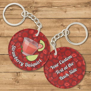 Llavero Strawberry Daiquiri Keychain