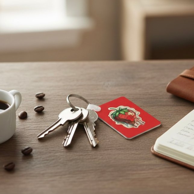 Llavero Strawberry Keychain (Subido por el creador)