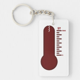 Llavero Stress Thermometer Keychain