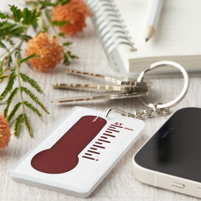 Llavero Stress Thermometer Keychain (Frente Derecha)