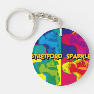 LLAVERO STRETFORD SPARKLE - CADENA CLAVE