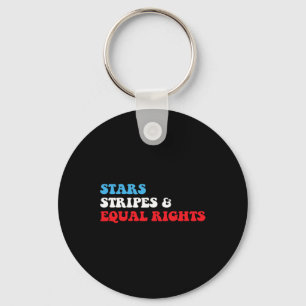 Llavero Stripes E Igualdad De Derechos 4 De Julio Mujeres