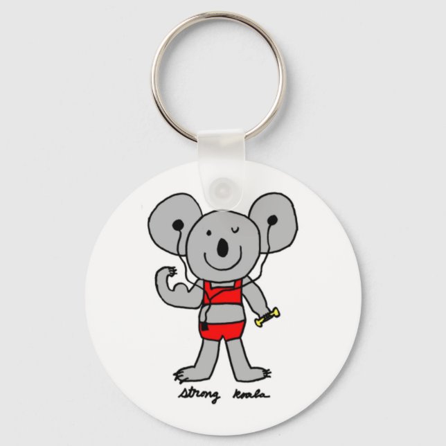 Llavero Strong Koala Keychain (Anverso)