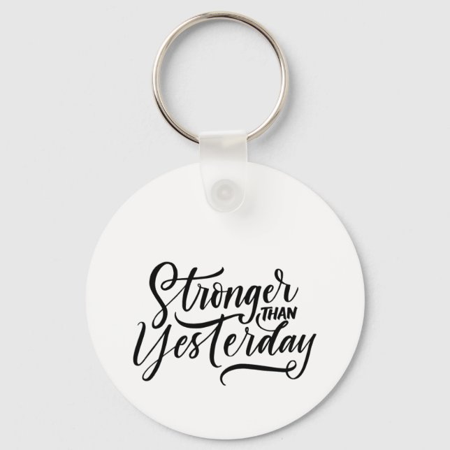 Llavero stronger then yesterday  (Anverso)