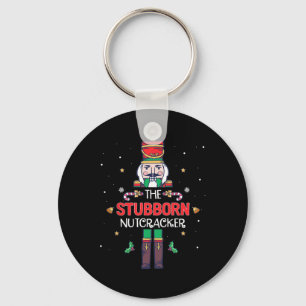 Llavero Stubborn Cascanueces Diversión Navidad Familia Con