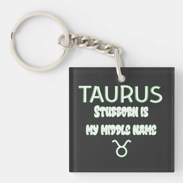 Llavero Stubborn Taurus (Frente)