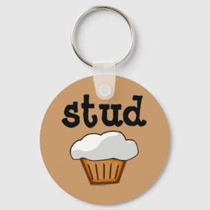 Llavero Stud Muffin, Cute Funny Baked Good