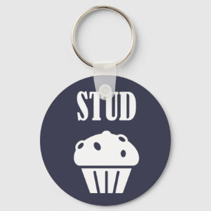 Llavero STUD Muffin Manly Tough Guy Funny Gift Good Lookin