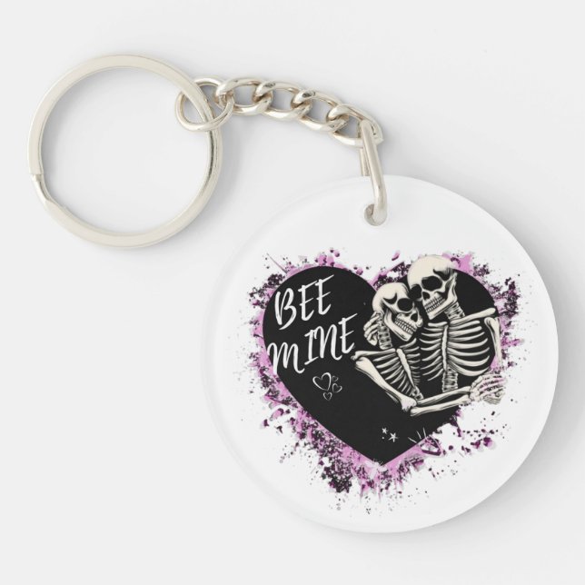 Llavero Sturdy acrylic keychain with cut  pair (Frente)