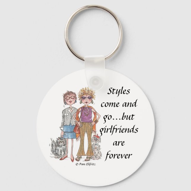 Llavero Styles Come and Go pero no girlfiend Keychain (Anverso)