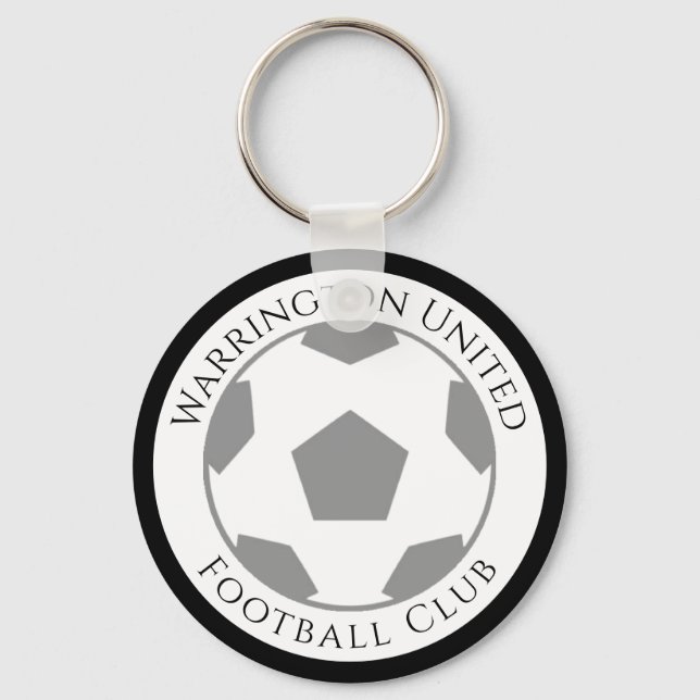 Llavero Su cadena de nombres de club de fútbol (Anverso)