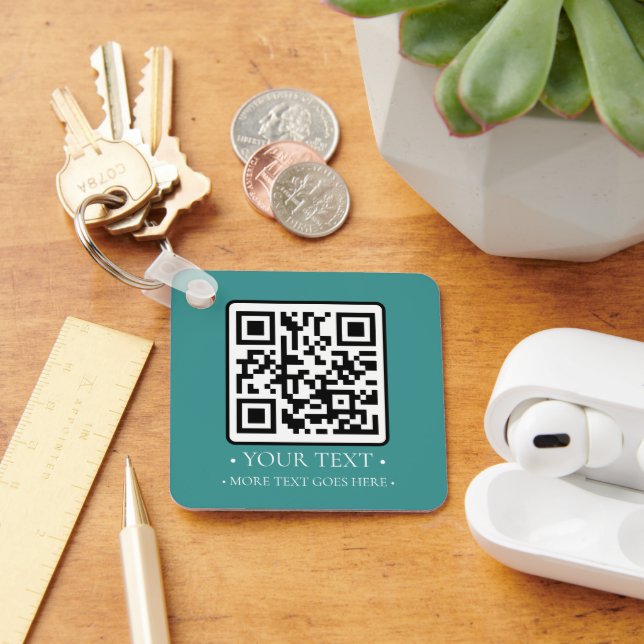 Llavero Su código QR de empresa (Escritorio )
