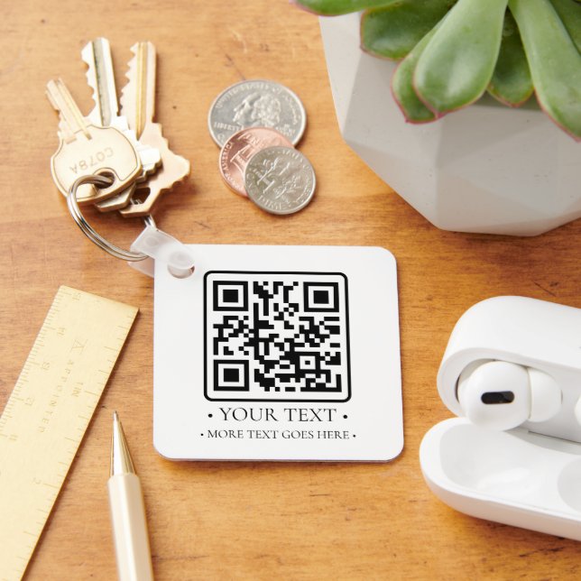 Llavero Su código QR de empresa (Escritorio )