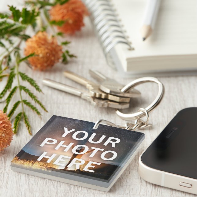 Llavero Su foto aquí (Frente Derecha)