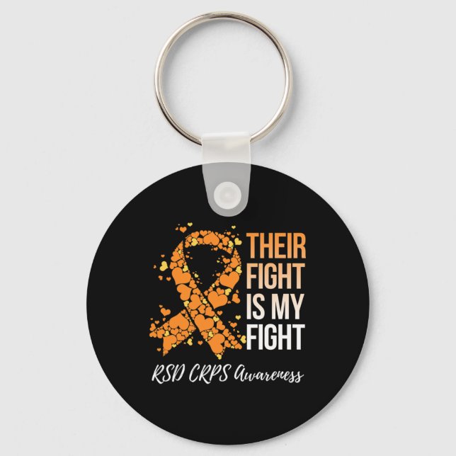 Llavero Su Lucha Es Mi Conciencia De Rsd Crps (Anverso)