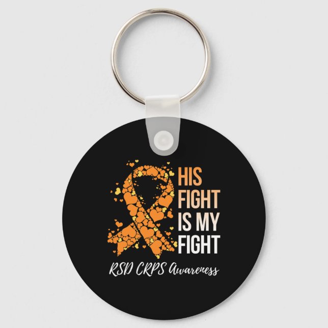 Llavero Su Lucha Es Mi Conciencia De Rsd Crps 1 (Anverso)