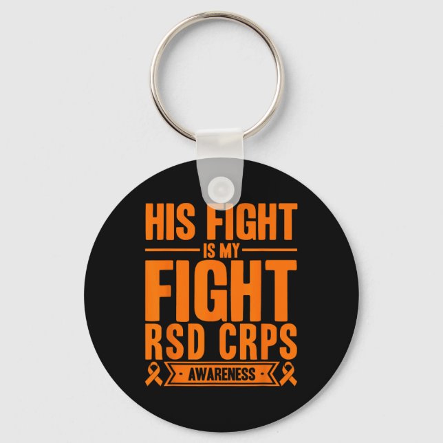 Llavero Su Lucha Es Mi Conciencia De Rsd Crps 4 (Anverso)