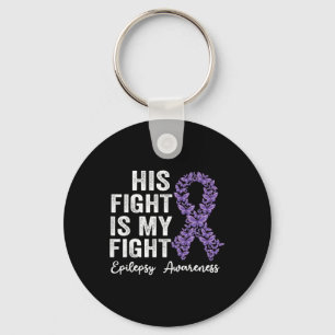 Llavero Su lucha es mi lucha contra la epilepsia de Epilep