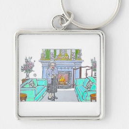 Llavero Su Majestad la Reina Isabel II