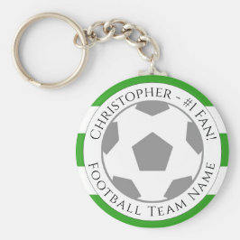 Llavero Su nombre más nombre del equipo de fútbol