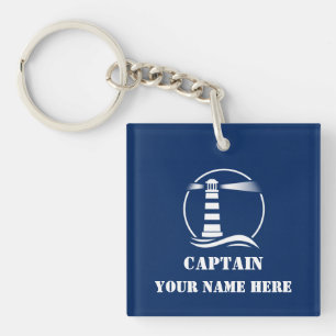 Llavero Su Nombre Personalizado O Nombre De Barco Faro Clá