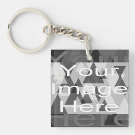 Llavero Su plantilla de fotos