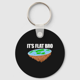 Llavero Su Tierra Plana Hermano Conspiración Tierra Plana