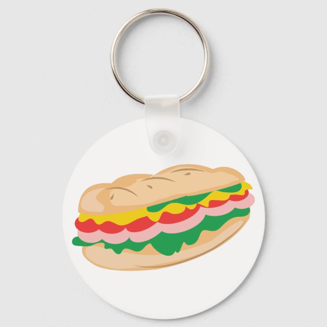 Llavero Sub Sandwich (Anverso)