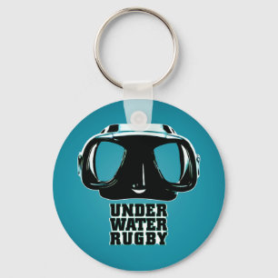 Llavero subacuático 2 del rugbi