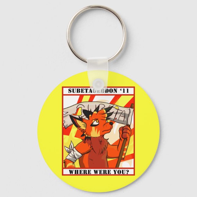 Llavero Subetageddon '11 Round Keychain (Anverso)