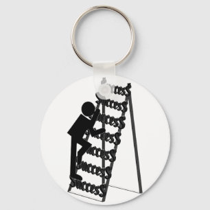 Llavero Subiendo la escalera del éxito
