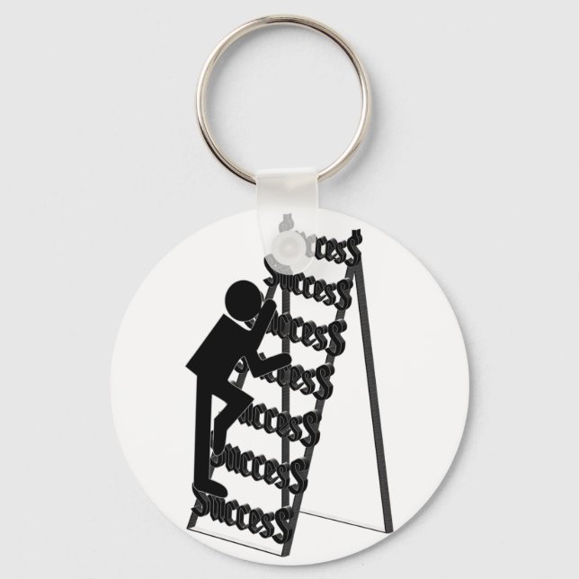 Llavero Subiendo la escalera del éxito (Anverso)